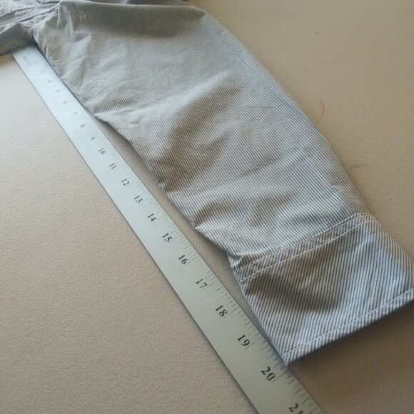 Various Artists men's size S long sleeve striped button up shirt - Picture 8 of 16